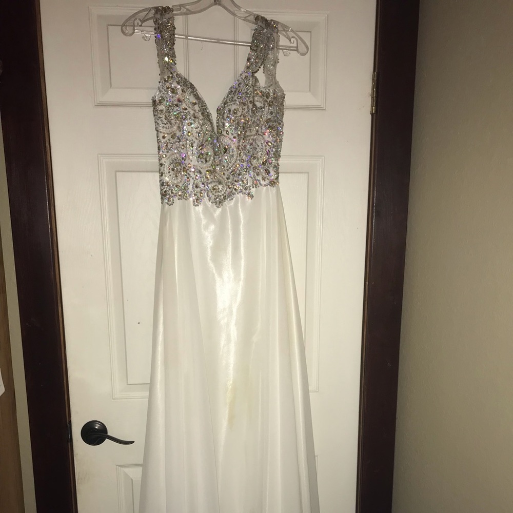 White Prom Dress